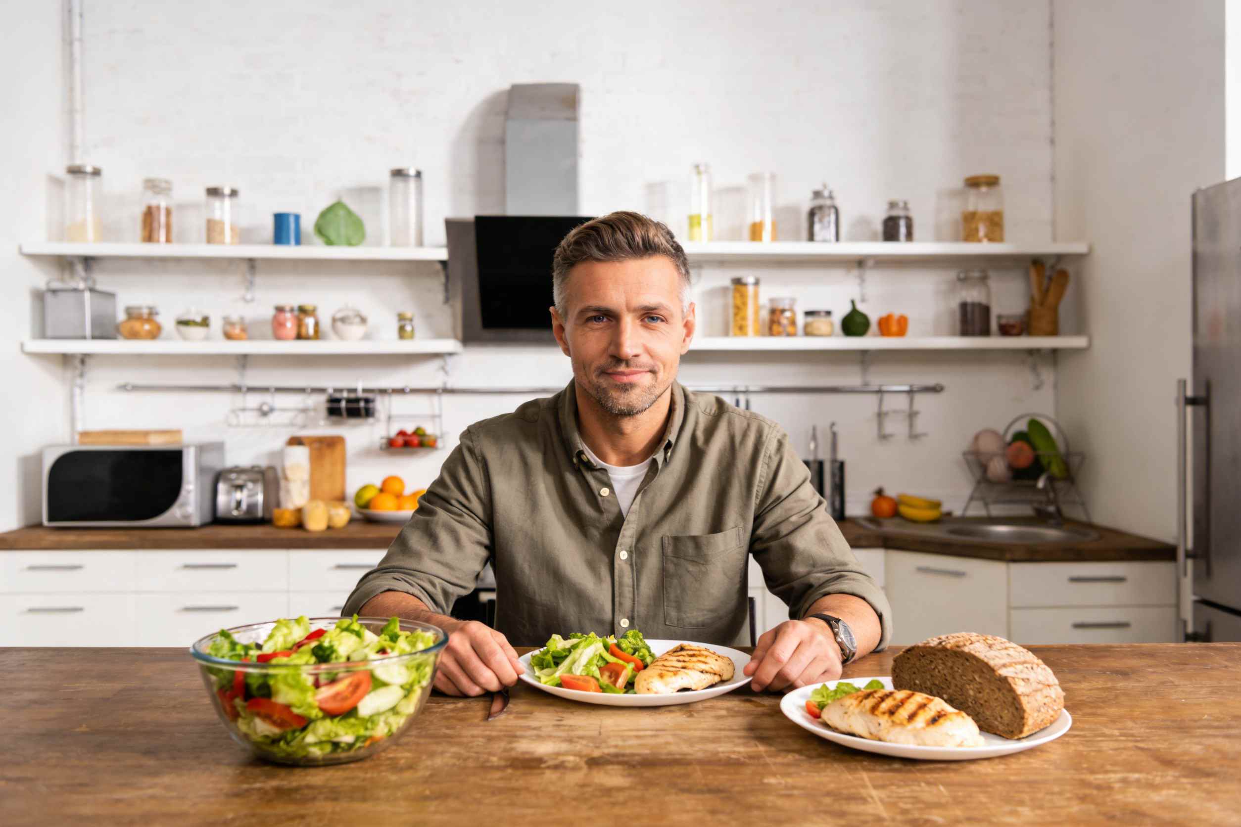 Selected Nourishing Food Therapy and Men's Health Regimen