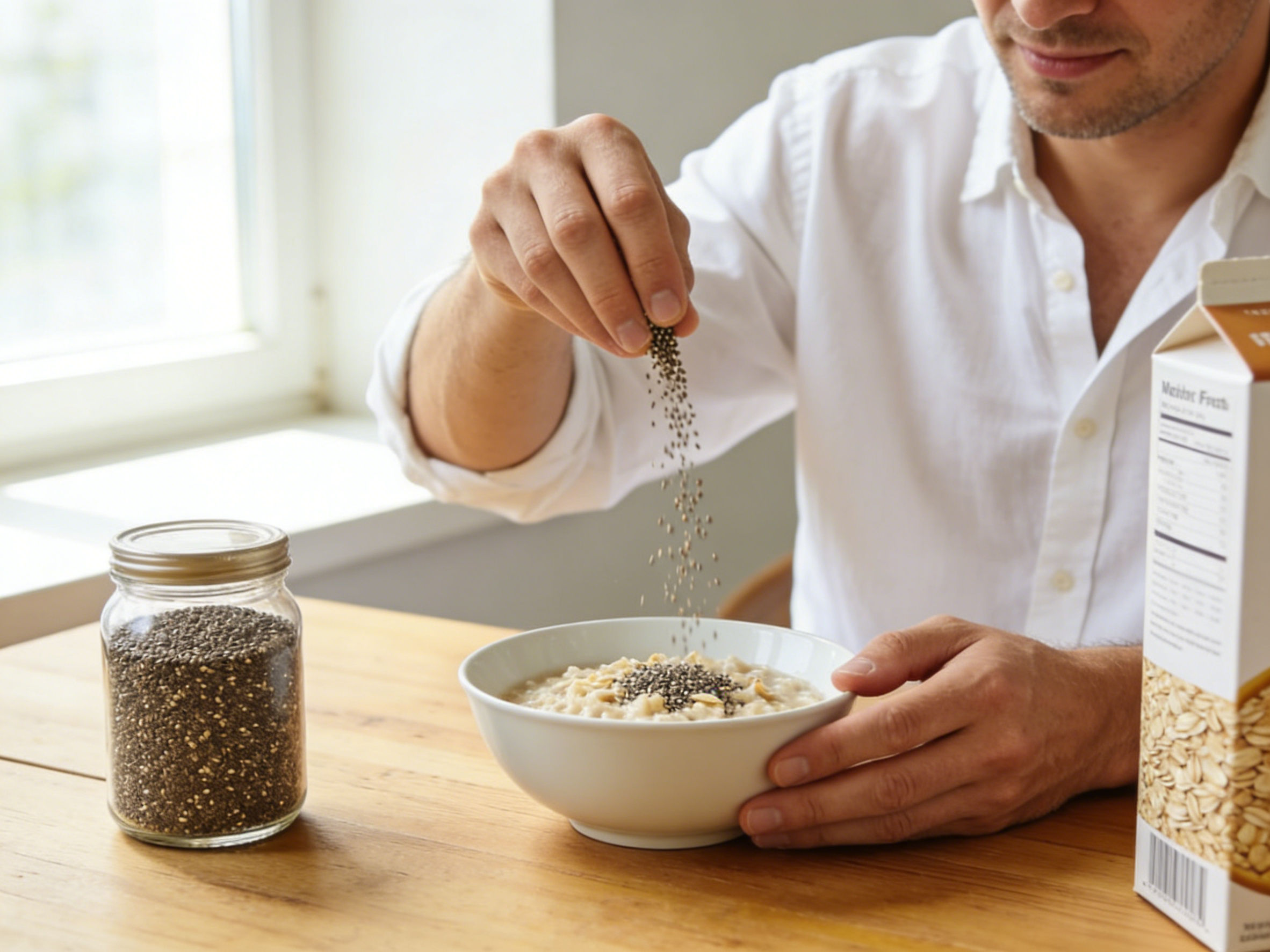 Benefits of ingredients such as pomfret and sesame: A guide to male health through dietary therapy to invigorate qi and replenish essence.