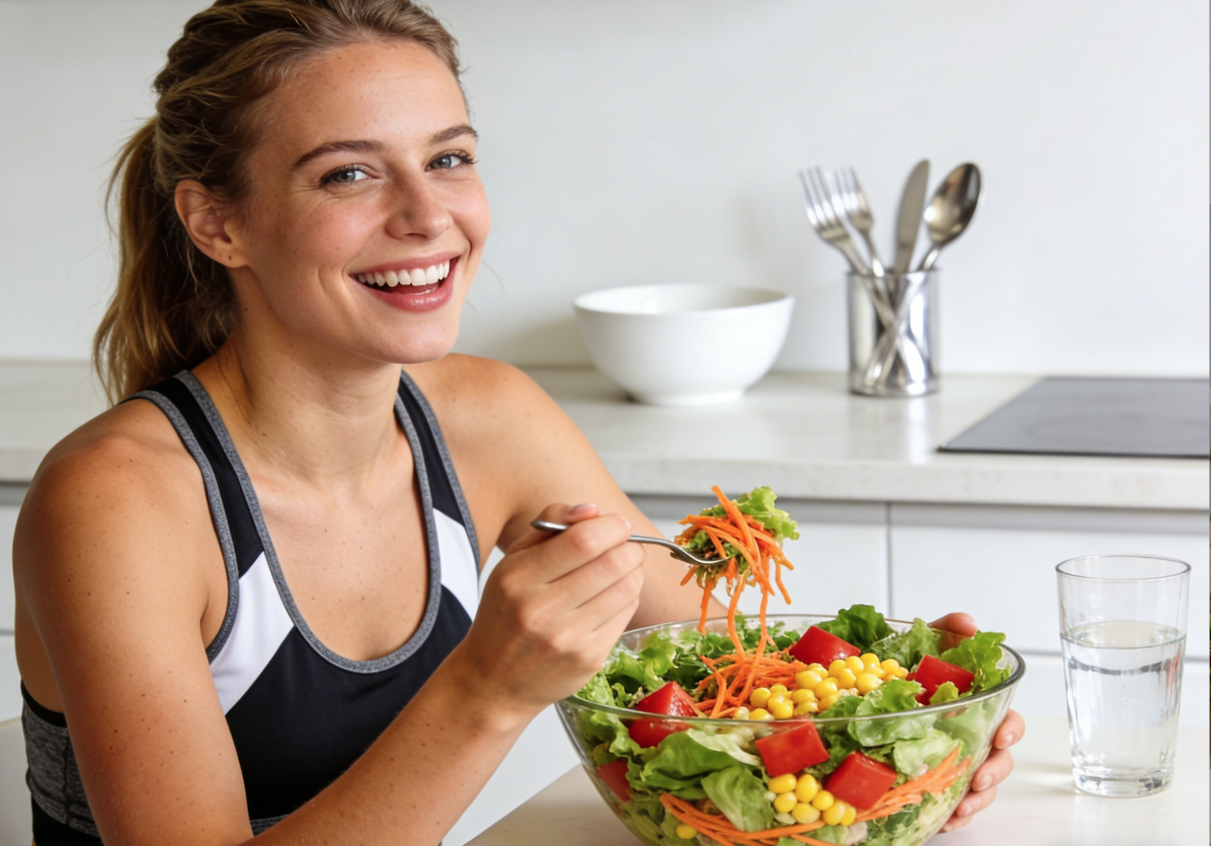 Vitamin supplementation during weight loss: A nutritional guide showing why vegetables are more effective than fruits.