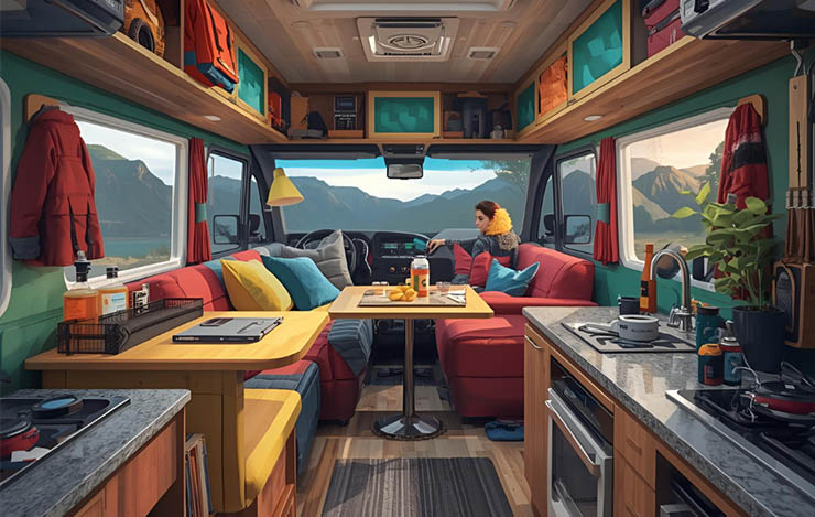 Range-extended electric motorhome! Debuting at the Chengdu RV Show on September 19th, featuring a super-large water and electricity system.