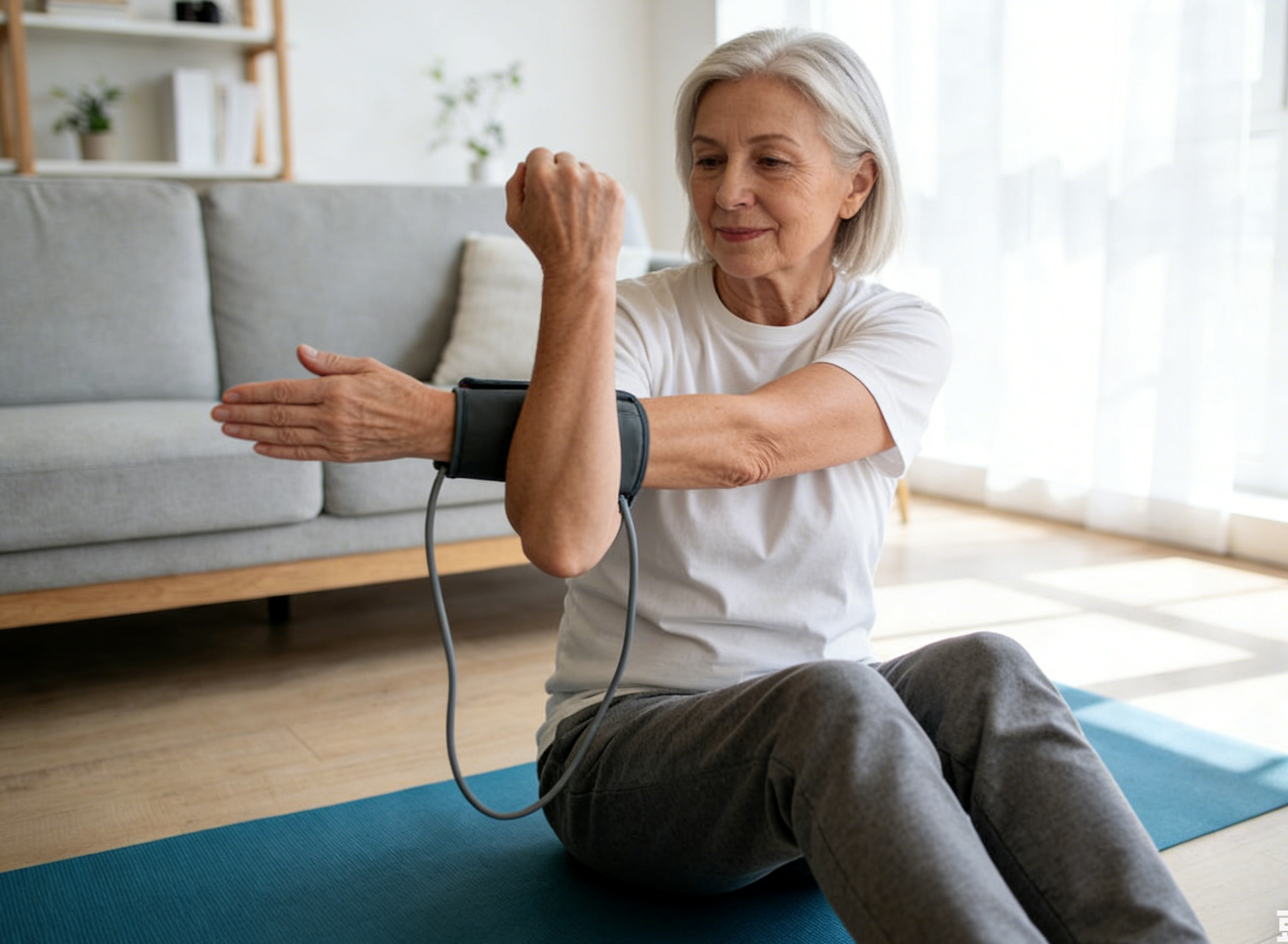 Two things to avoid when exercising for high blood pressure: Analysis of the risks of neglecting warm-up and strenuous exercise.