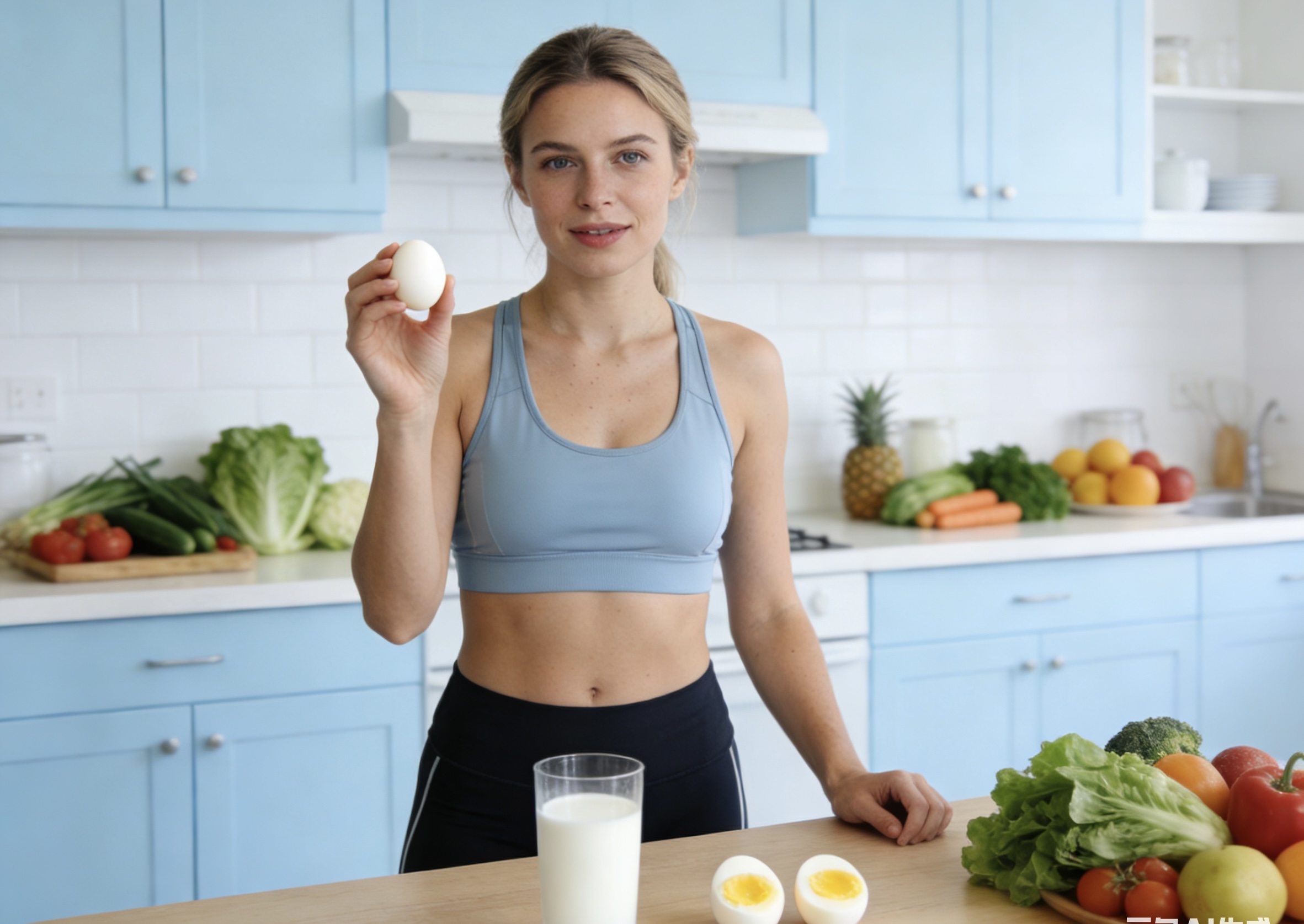 Four benefits of eggs for weight loss and the principle of the thermic effect of food.