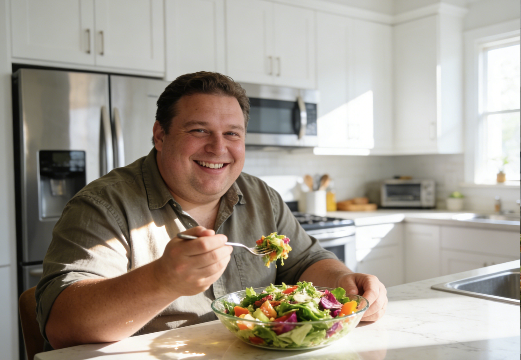 Trying to lose weight by only eating vegetable salads? Beware of the dangers of nutritional deficiencies and decreased metabolism.