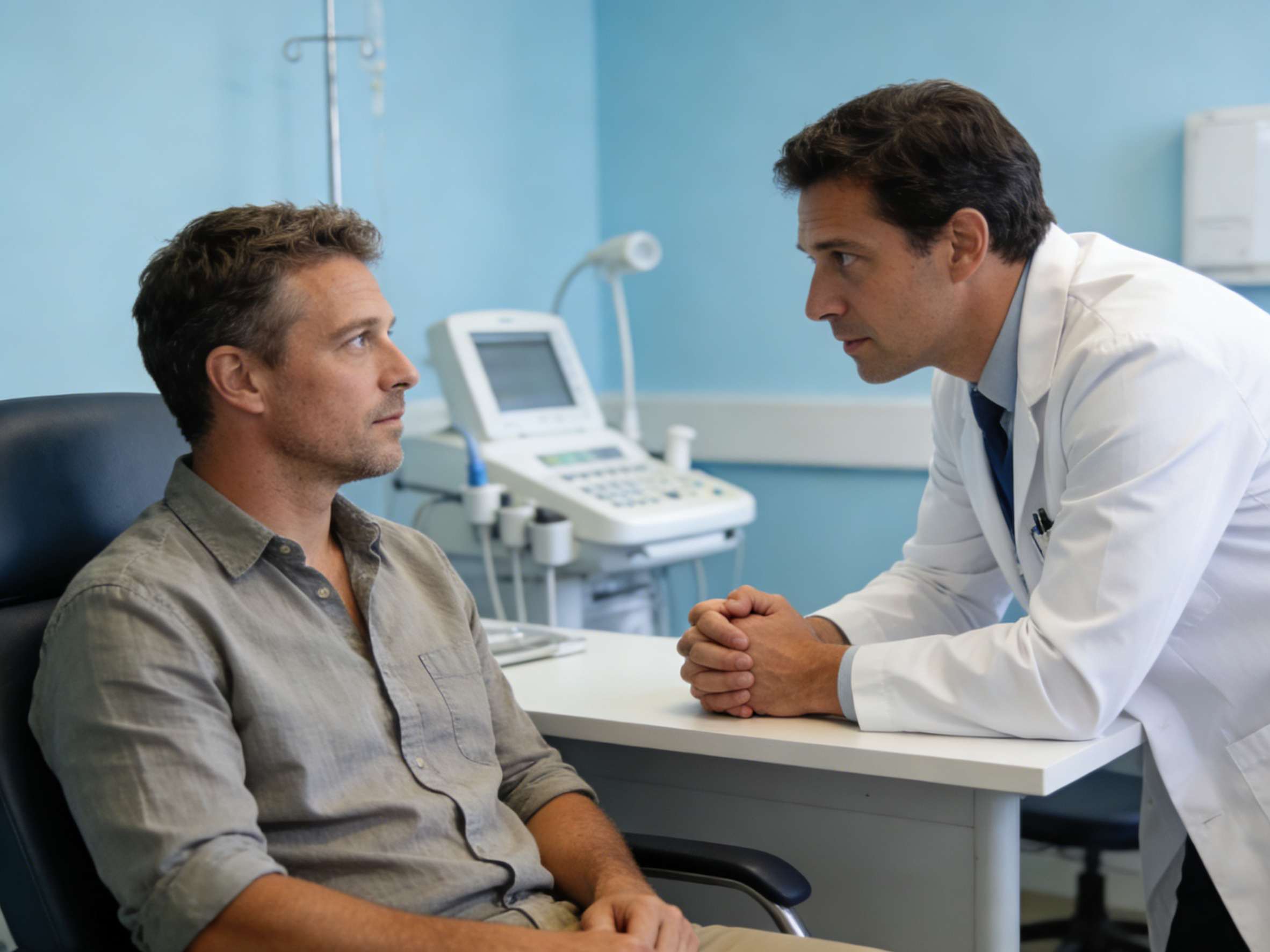 Self-examination for urinary difficulties and daily prostate health care guidelines