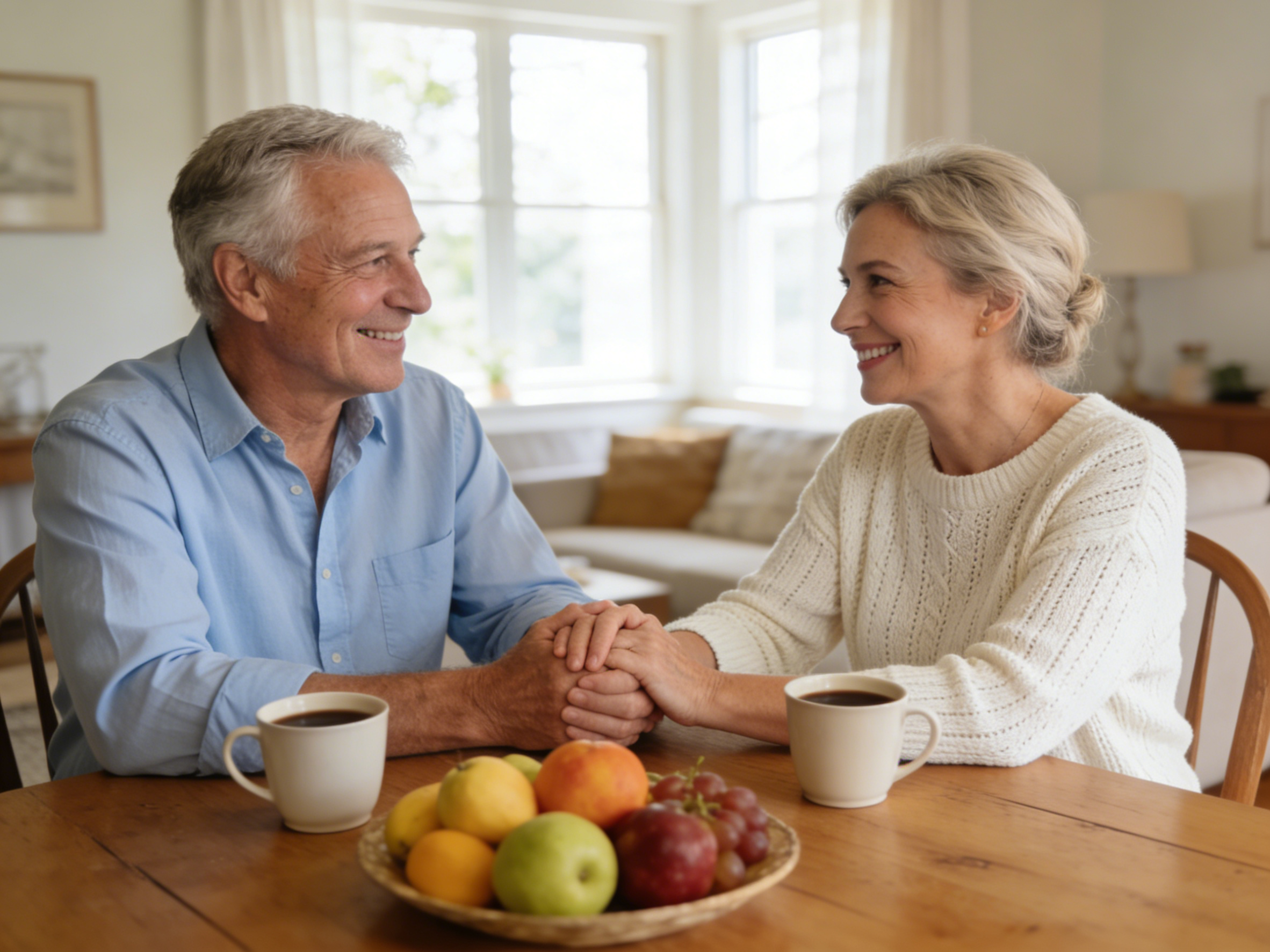 Health care for elderly men: Why couples should not live apart and living together is beneficial to their health