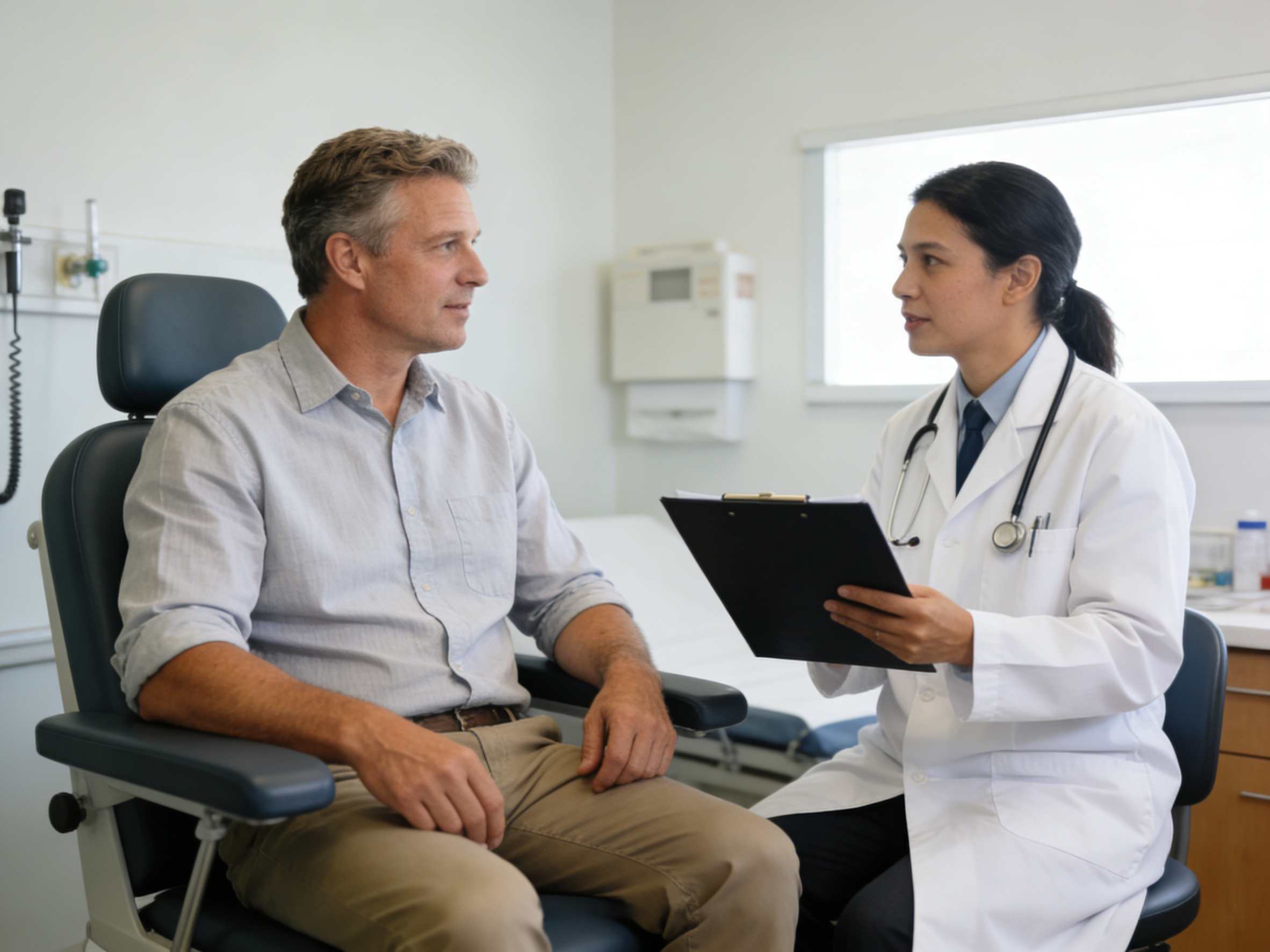 Men's health care in the pursuit of innovation and change and the relief of anxiety