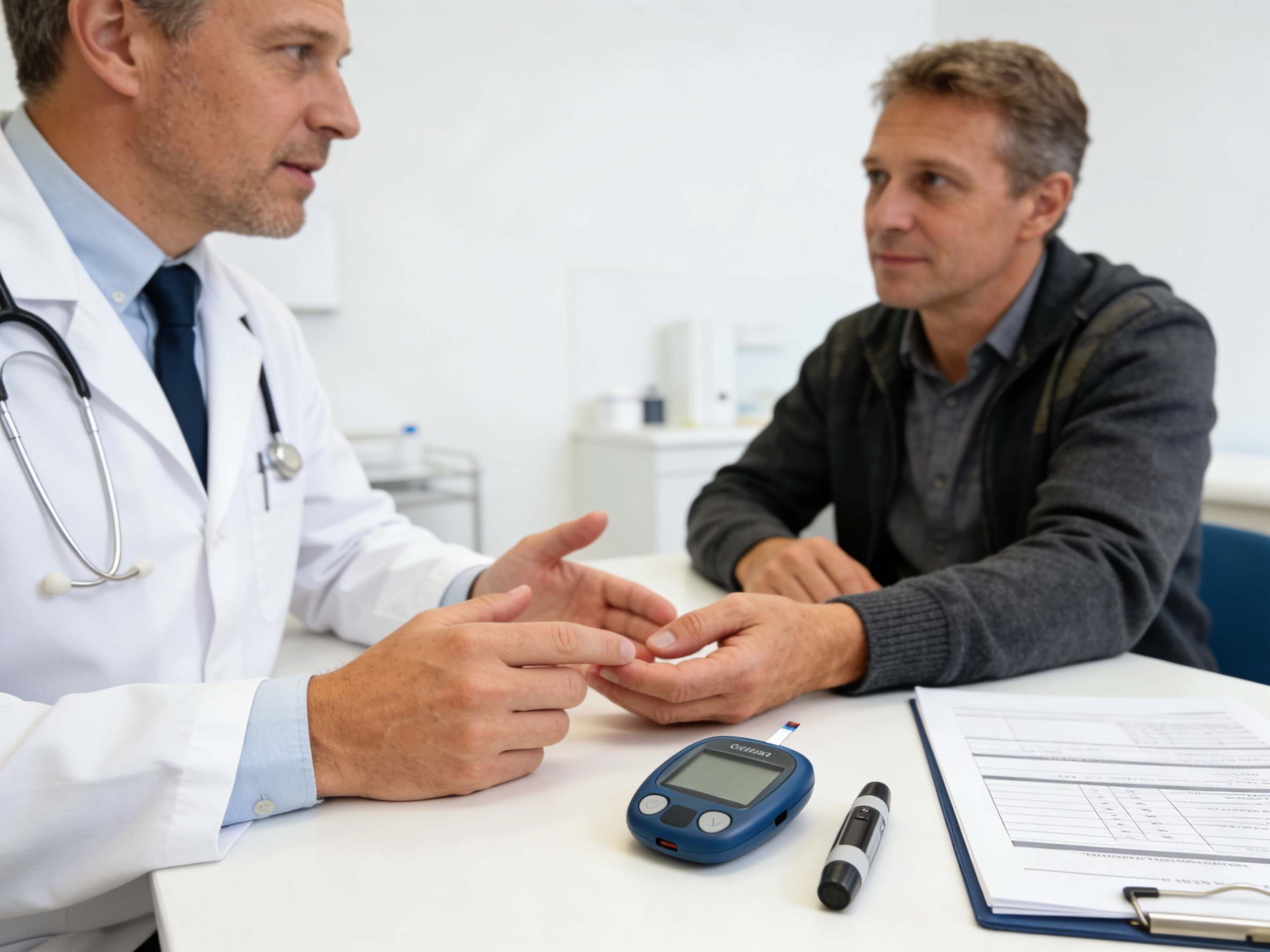 Kidney damage caused by hypertension and diabetes and related medications