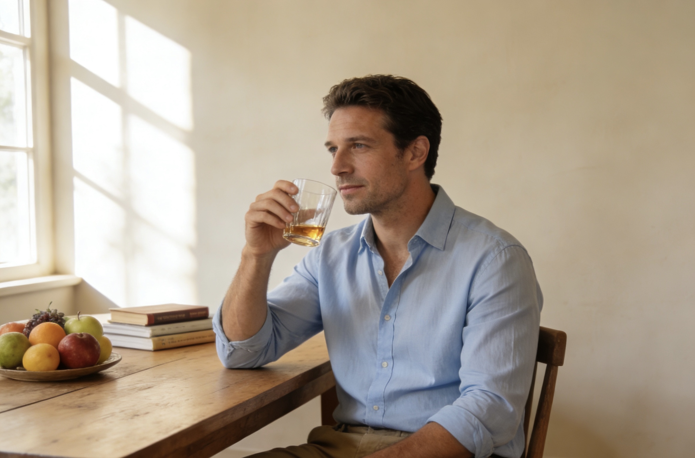 The benefits of moderate drinking and the dangers of excessive drinking.