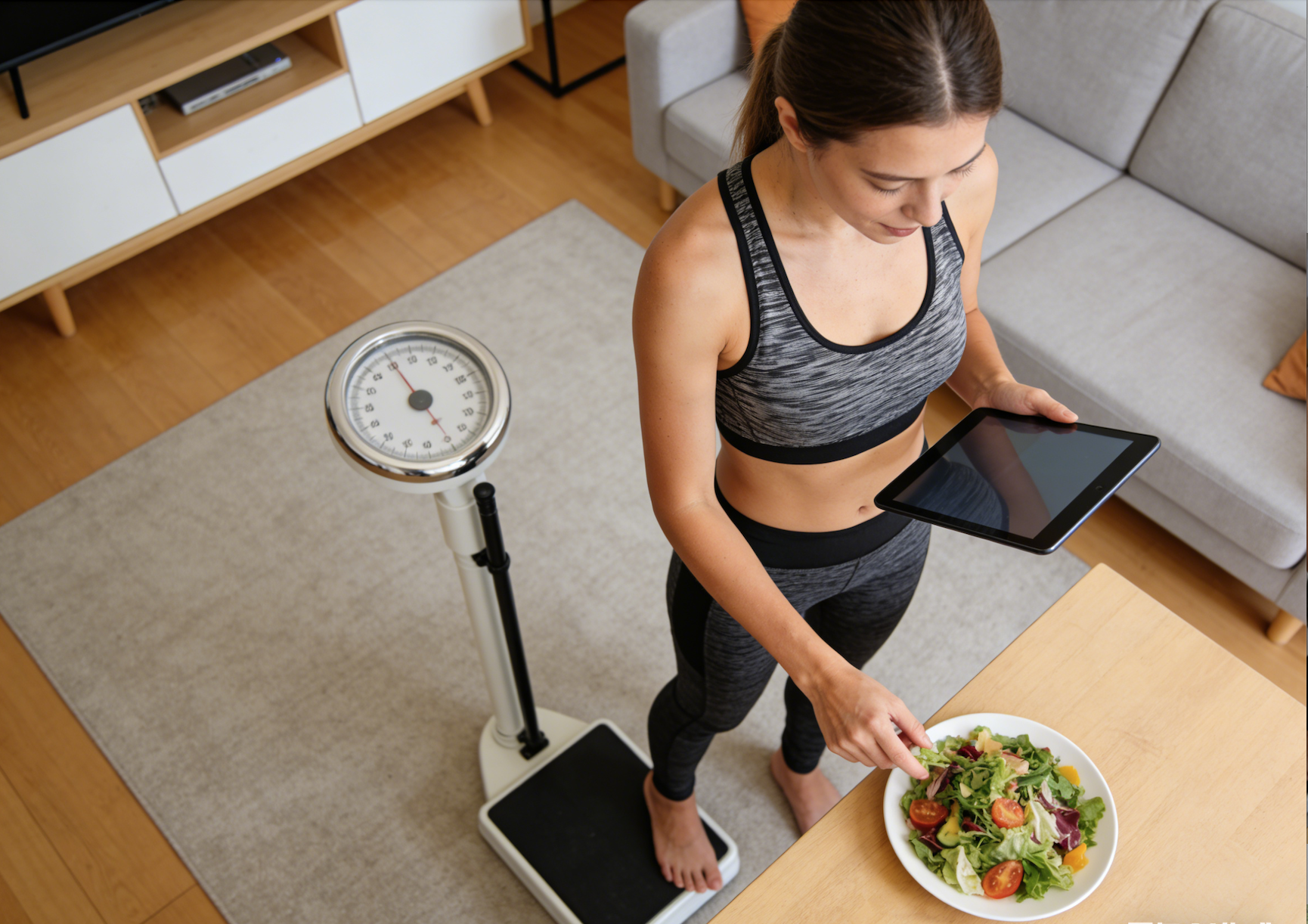 The initial phase of the record-keeping weight loss method: lose 10 kg naturally without dieting.