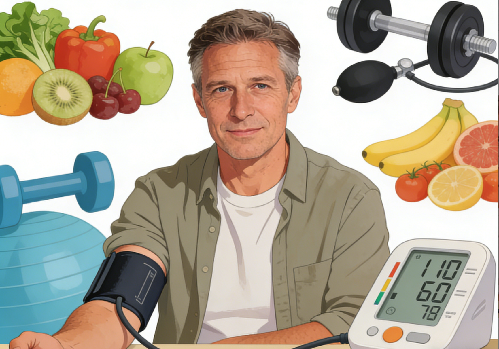 Analysis of the six major causes of hypertension: How to control blood pressure by improving lifestyle habits