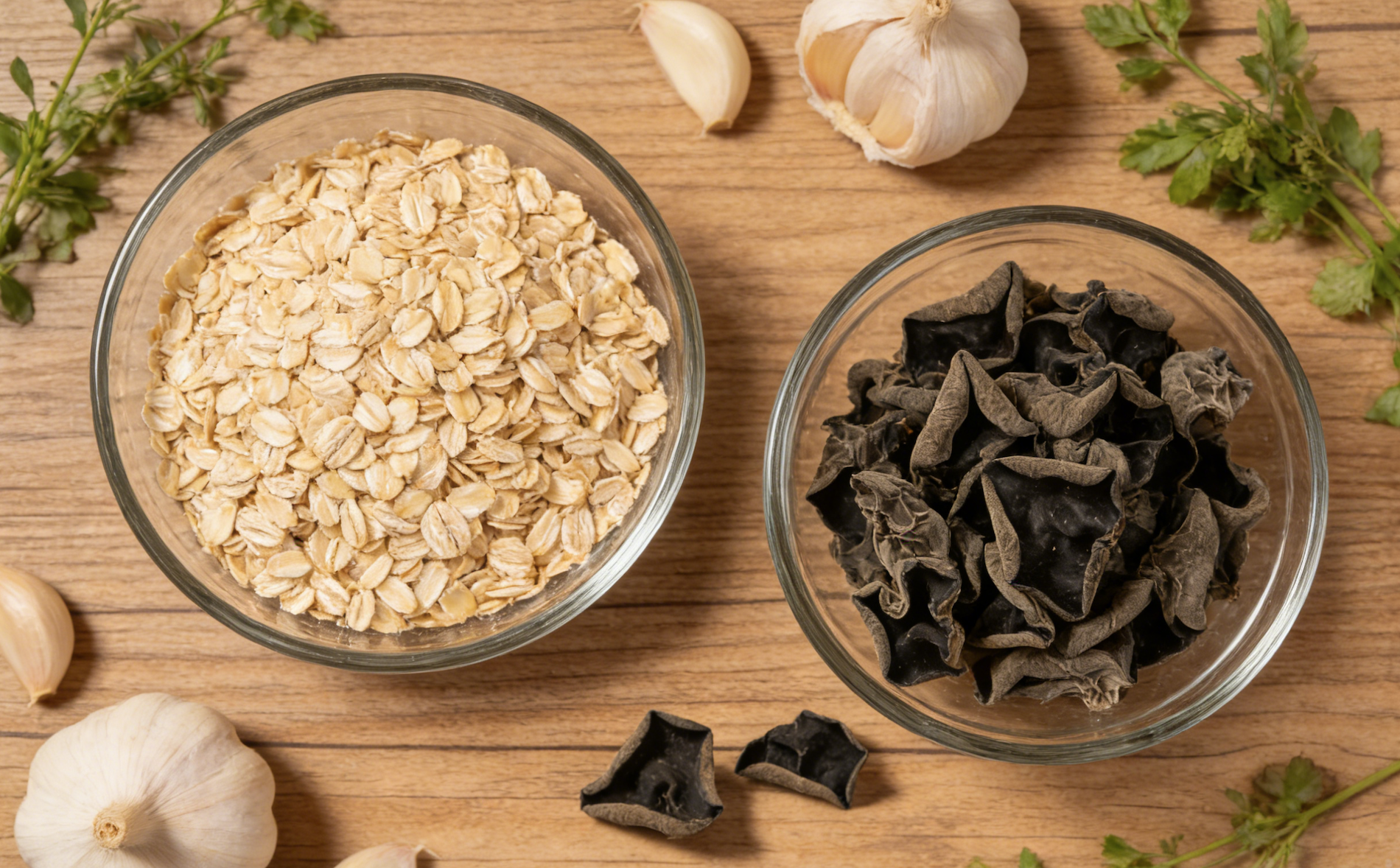 Oatmeal and Black Fungus: How Two Natural Foods Help Regulate Blood Lipids